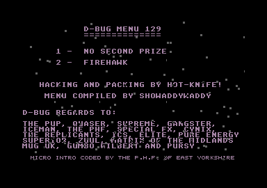 This is menu 129. Like it?